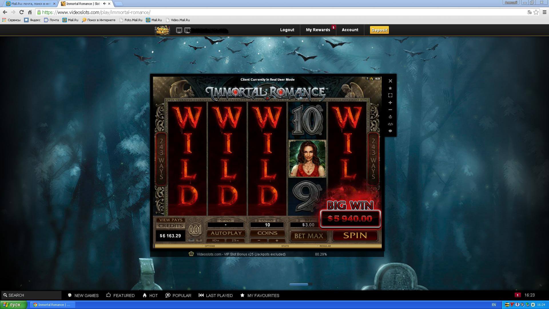 Online slot casino bônus